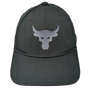 Under Armour Strapback Baseball Cap Black One Size Adjustable Classic Fit